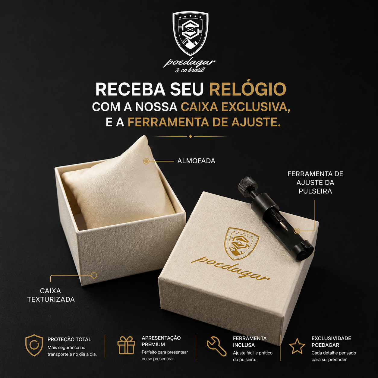 Relógio Poedagar Dominus®